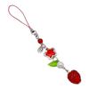 Lovely Strawberry Keychain Strawberry Phone Pendant Unique Bag Charm Sweet Phone Chain Perfect Gift for Fashion Lover