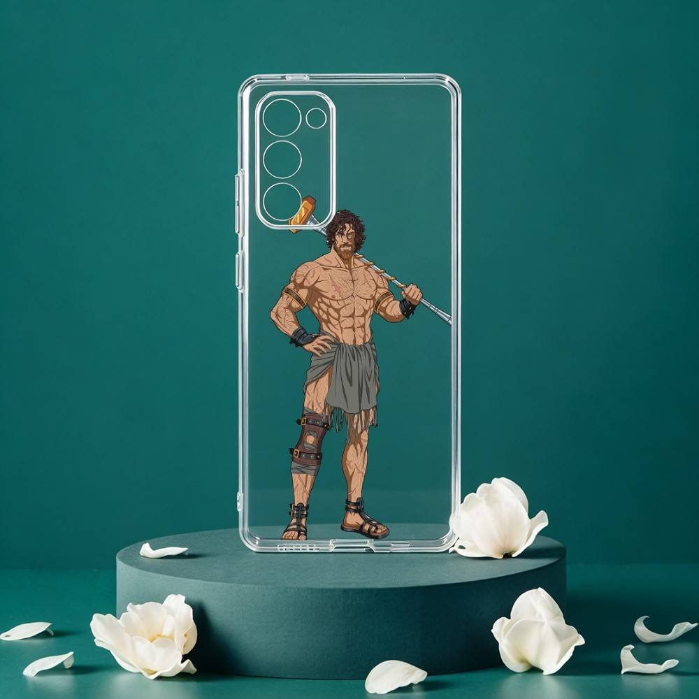 O-Olympus G-Guardian Phone Case For Samsung Galaxy S24 S25 S23 S22 S21 Plus S24 S25 Transparent Cover Case