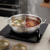 Divided Pot Gas Cooktop Safe Cookware Easy to Clean for Restaurant