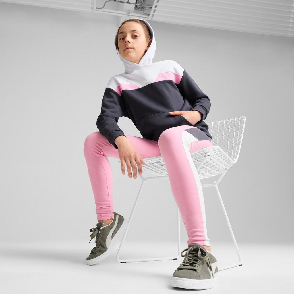 Puma POWER FL Girls' Hoodie Gray 68178869 Size 140