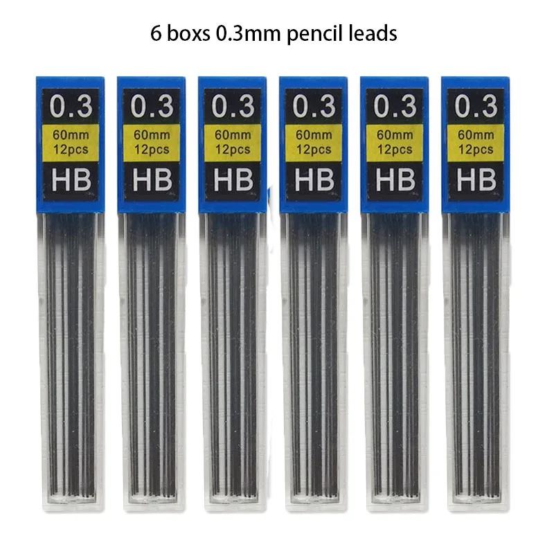 0.3 0.5 0.7 0.9 1.3 2.0mm HB Replacement Refill Leads Refill for Mechanical Pencil Automatic Pencils Stationery School Supplies
