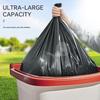 Sodolike Black Commercial Flat-Top Trash Bags