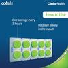 Cipla Cofsils Lozenges 200 Count  (10 x 20 Strips) Pudina Flavour Quick Soothing Relief for Sore Itchy Scratchy Throat