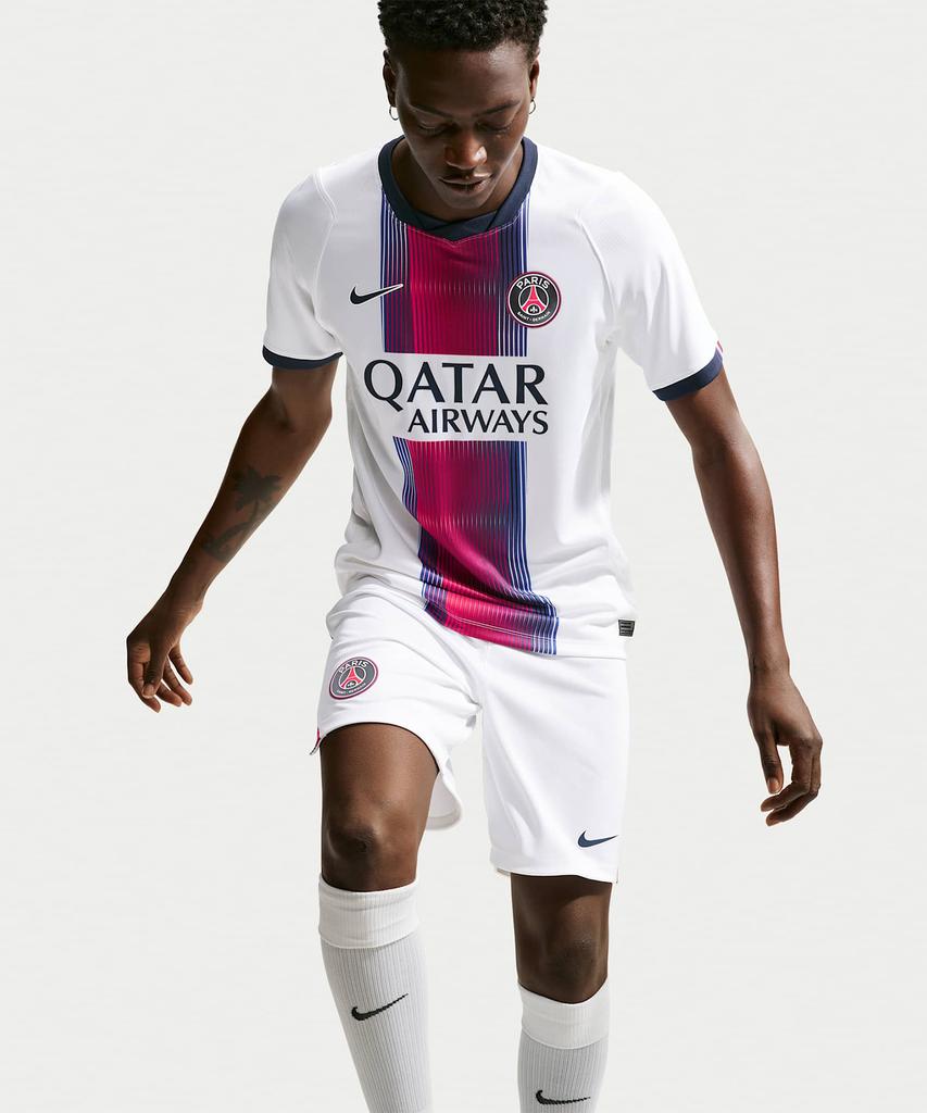 Nike Paris Saint-Germain 2026/27 Stadium Away Dri-Fit Football Replica Jersey M - White:College Navy:Global Red:College Navy / Ii1924-101