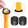 10Pcs Replacement Gas Gaskets Gas Can Spout Gaskets Fuel Washer Seals Rubber Fuel Can Spout Seals Compatible with Most Gas Can Spout