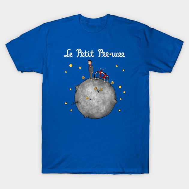 

Men Black Print T-shirt Le Petit Pee-Wee No-Cut Transfer Paper Print Cotton Tshirt 4XL королевский синий