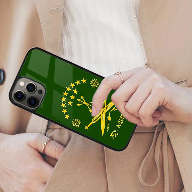 

Adiga Flag Yellow Stars Perfect Magnetic Phone Case For iPhone 17 Air 16 14 13 12 Pro Max 15 Plus Wireless Charge MagSafe Cover iPhone 13mini