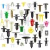 Generic Color Size Random Universal Fender Retainer Clip Vehicle Rivet Door Panel Trim Splash Shield Push Pin Accessories, 200pcs