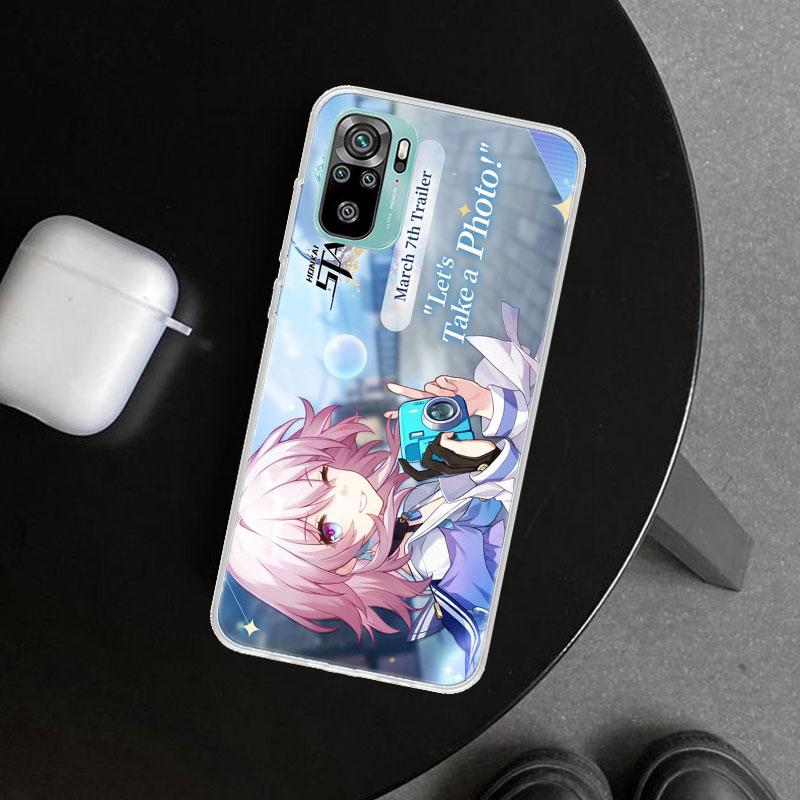 Honkai Star Rail March 7TH Phone Case Cover for Xiaomi Redmi Note 15 14 13 12 11 Pro Plus 14S 12S 11S 11T 11E 10S 10 Customized