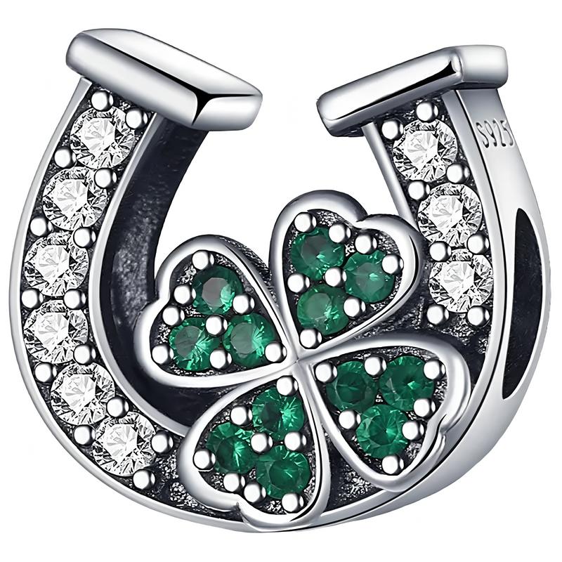 Charms Do Pandora Pendant Charm Horseshoe Clover Charms Strawberry