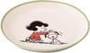 PEANUTS Snoopy Fünf-Teller-Set klein 14 cm Durchmesser x 2 cm beinhaltet ein Beilagenbrot und einzelne Mikrowellen- und spülmaschinenfest Mino Yamaka Hergestellt in SDGs