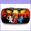 Astuccio Ninjago Per Studenti Con Materiale in Nylon e Tasca Portaoggetti