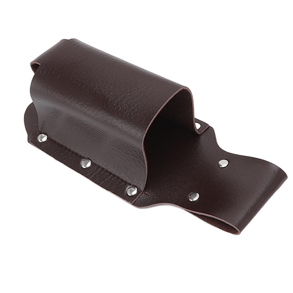 Beer Holders Sleeve for 330ml Beer Bottle PU Leather Belt Beer Bottle Can Holders Pouch for Camping