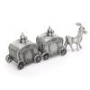 Tooth Collection Box Horse Shape Metal Storage Case Exquisite Vintage Craft Gift Ornament