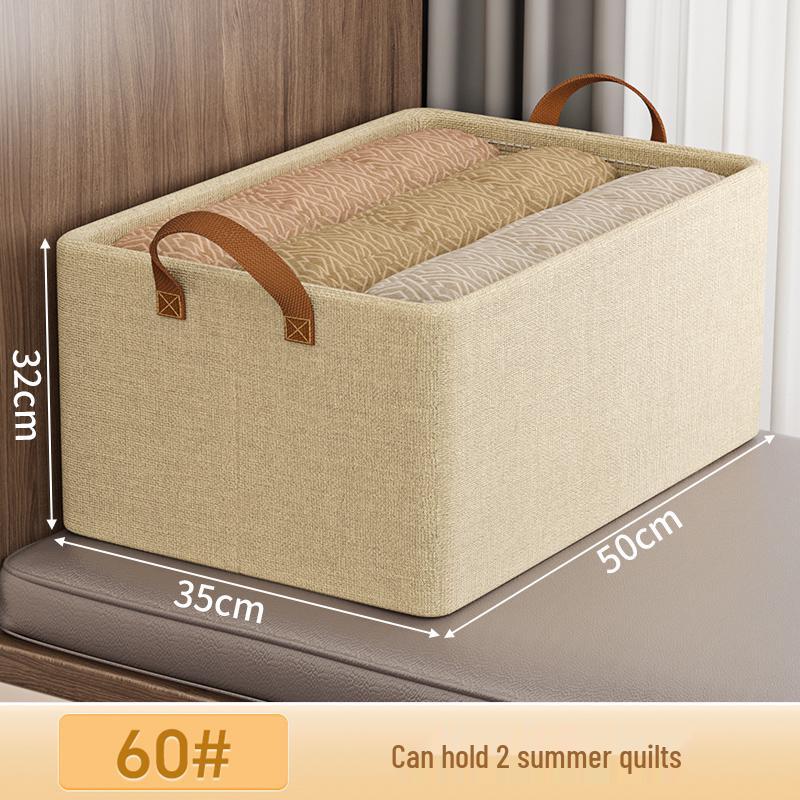 7-Piece Steel Frame Fabric Wardrobe Organizer Set