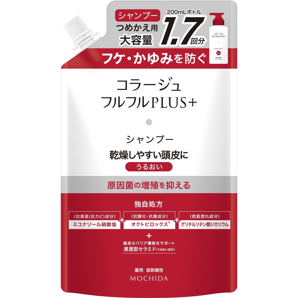 Collage Full Full Plus Shampoo Moisturizing Refill 340 Ml Mochida Healthcare