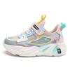 Girls' 2024 Autumn Non-Slip Leather Running Shoes - Soft Sole, Versatile, for Medium and Large Children