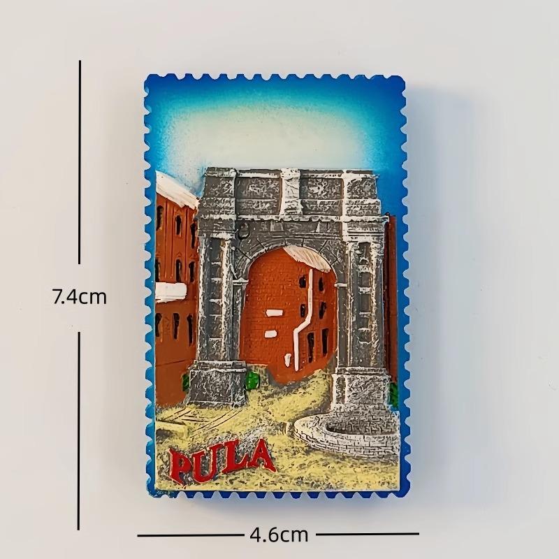 

Croatia Fridge Stickers Trogir Travelling Souvenirs Pula Fridge Magnets Home Decoration Wedding Gifts