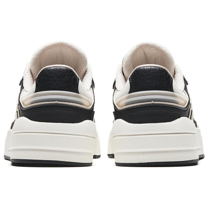 Anta Street Lite Slip Resistant, Abrasion Resistant, Lightweight Low top Skateboard Shoes Women's Black White Gray Sneakers 122338071-2