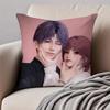 Hot Game Love And Deepspace Cushion Cover Pillowcase Antidustmite Invisible Zipper Short Plush Sofa Cushion