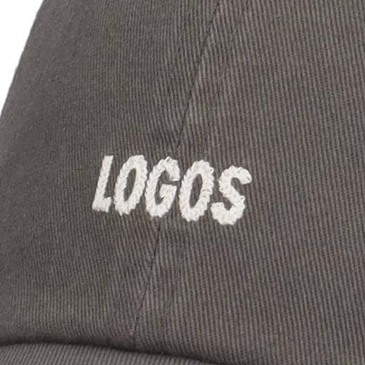 Logos Basic Cotton Logo Cap (Dark Gray)