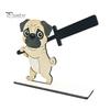 Decorative Kitchen Paper Organizer Funny Animals Wooden Toilet Holder, 3D Animal Bathroom Decor, Cute Cartoon Vertical Countertop Roll Stand