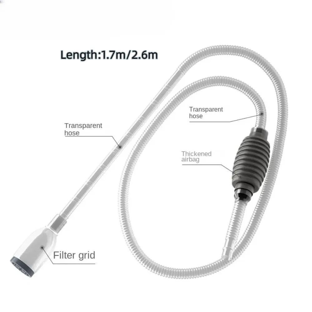 Durable Manual Fish Tank Water Changer Sand Washer Handheld Water Changer Pump Water Absorber With Filter Cleaning Accessories