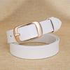 Leather Belt Womens Alloy Buckle Fashion Casual Wide Waist Strap Wear Daily