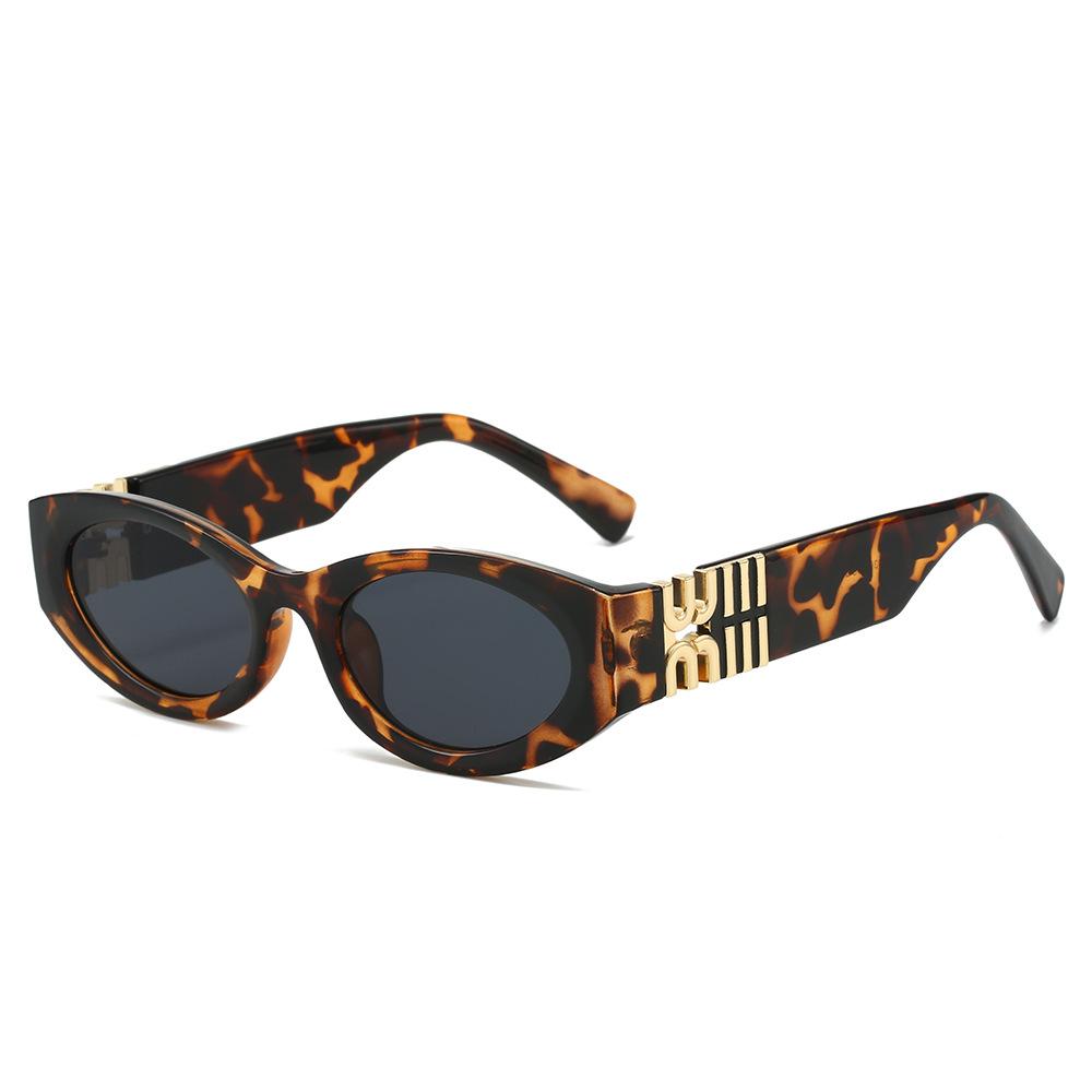 New Fashion Trend Cat Eye Sunglasses Women's UV400 Personalized Street Sun Glasses Luxury Design Men's and Women's Glasses