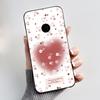 Θήκη Κινητού με Σχέδιο Για Nokia 110 4G 2023 Fundas Coque Μαύρο Κάλυμμα από Μαλακή Σιλικόνη Χαριτωμένο Κάλυμμα με Σχέδιο Λουλουδιών Καρτούν Capa