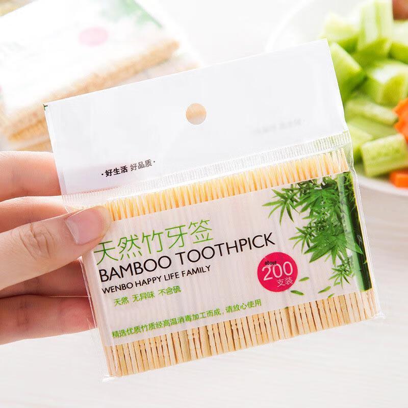 Portable Bamboo Toothpicks