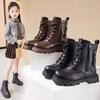 Spring 2026 Girls' British-Style Low-Top Princess Boots - Trendy Medium & Large Children's Martin Boots