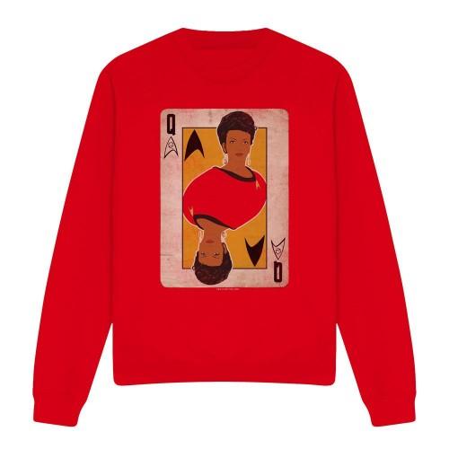 STAR TREK Unisex Adult The Original Series Queen Sweatshirt