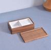 Wooden Magnetic Jewelry Box: Portable Ornamental Necklace & Ring Storage