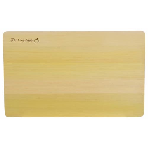 Umezawa Wooden Cutting Board, Aomori Hiba, 39 X 24 X 1.5 Cm, Made In Japan, 125