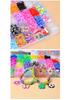 36-Grid Loom Kit: 1600 Rainbow Bands & Weaving Tools for DIY Educational Children's Bracelet Crafts