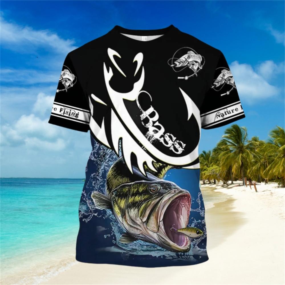 Ropa para niños, camiseta de manga corta de verano para pesca, ropa para niños de 10 a 12 años.