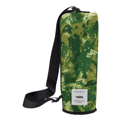 Thermos Insulated My Bottle Pouch with Shoulder Strap for 1L Green Camouflage Insulated Bag APL-1000 GR-C