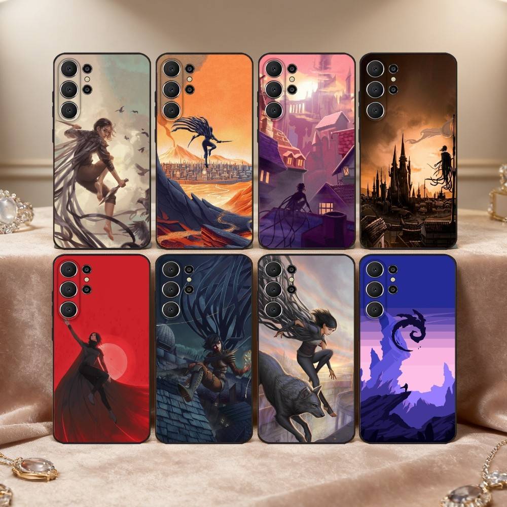 M-Mistborn T-Trilogy V-Vin Phone Case For Samsung S25,24,23,22,30,21,10,9,Ultra,Plus,Lite,FE Soft Black Case