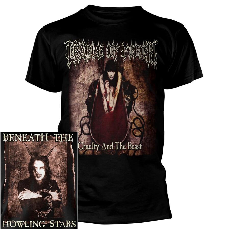 

26 Cradle Of Filth Cruelty & The Beast Shirt S-3XL Metal T-Shirt Official TShirt Unisex T-Shirt XXXXL