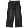 Men's Retro Washed Wide-Leg Jeans - European & American Vintage Style