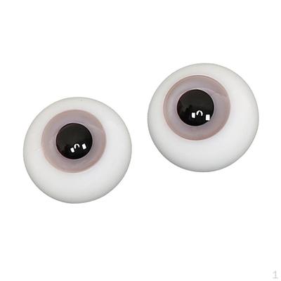 2 stücke 10mm Zarte Glas Sicherheit Augäpfel für Puppe Spielzeug Puppet Zubehör handwerk