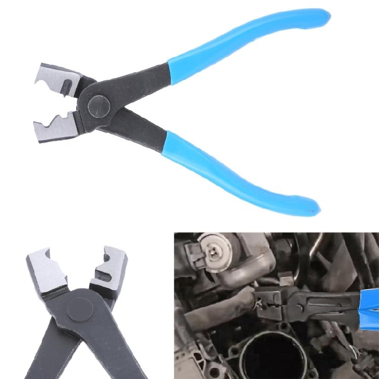 Spring Hose Clamp Pliers Auto Repair Tool for Removal Installation Flat Band