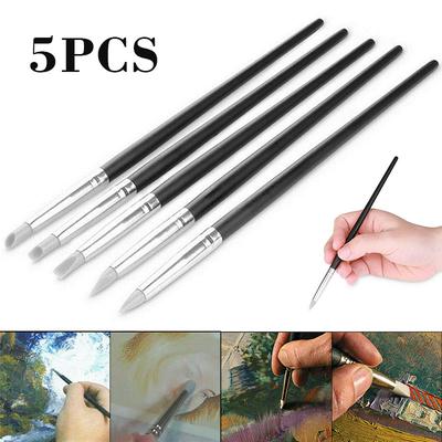 27 Pieces Clay Sculpting Shapers Flexible Silicone Rubber Tip Shaping Pen Wipe Out Painting Brushes Carving Tools for Pottery Ceramics Clay Sculpture Tools 27 Pieces Clay Sculpting Shapers Flexible Silicone Rubber Tip Shaping Pen Wipe Out Painting Brushes Carving Tools for Pottery Ceramics Clay Sculpture Tools