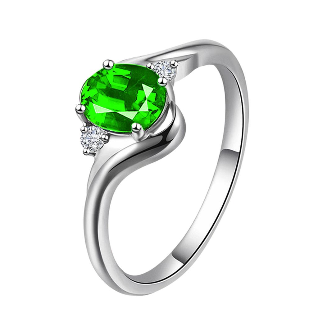 Princess of Wales Engagement Ring: Oval Blue Diamond Imperial Style