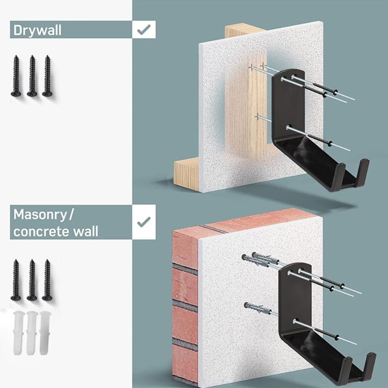 Adjustable Pedal Wall Mount Versatile Wall Hook Rack for Pedals Wall Mounted Holder Organize Your Space with Ease