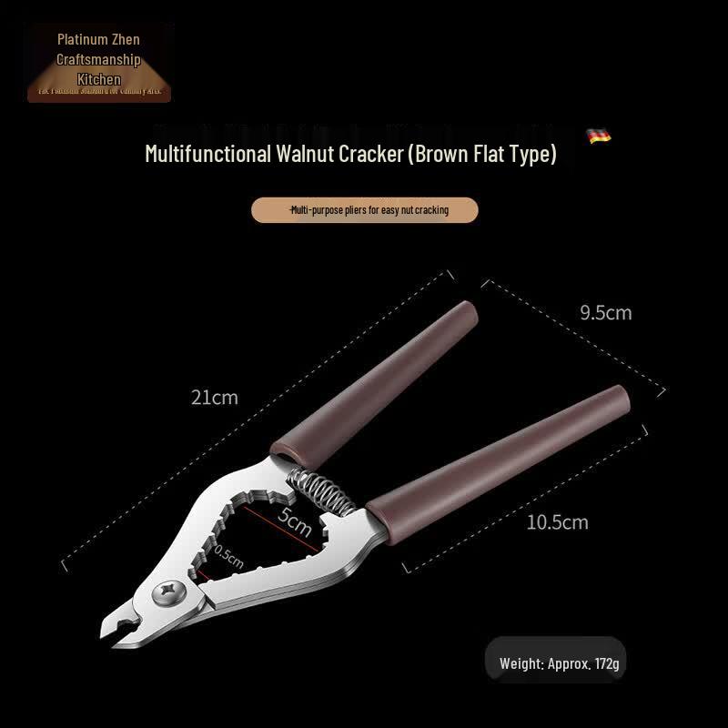 Stainless Steel Multi-function Nut Cracker