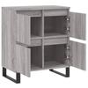Vidaxl Chest of Drawers, Sonoma Oak Grey, 60X35X70 Cm, Wood-Based Material