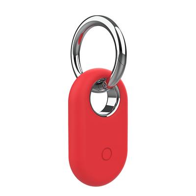 Capa de Silicone Capa Protetora Capa Protetora Anti-Queda Capa à Prova de Choque Capa Concha Impermeável com Chaveiro para Galaxy SmartTag2