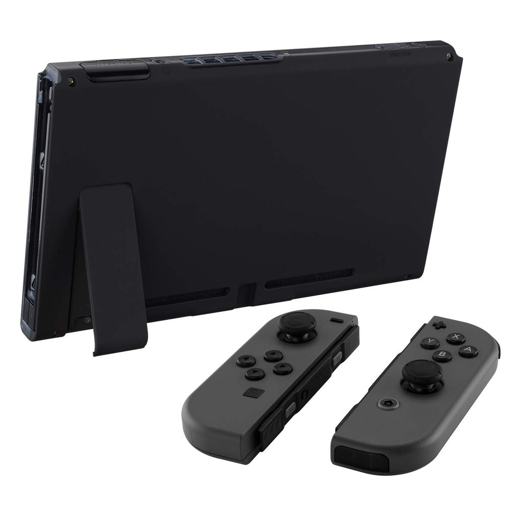 DIY Rear Housing Shell Compatible with eXtremeRate Switch Console with Kickstand Shell Not Included - Joy-Con [Black]